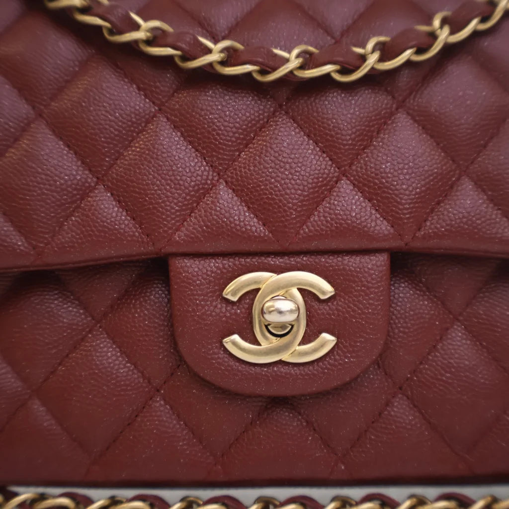 Chanel Classic Flap Medium Red Caviar