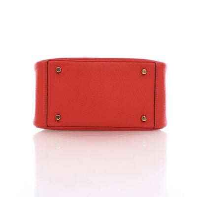 Hermes Mini Lindy Rouge De Coeur Clemence