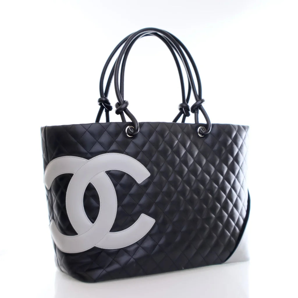 Chanel Cambon Tote Black Calfskin