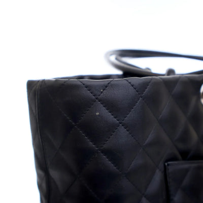 Chanel Cambon Tote Black Calfskin