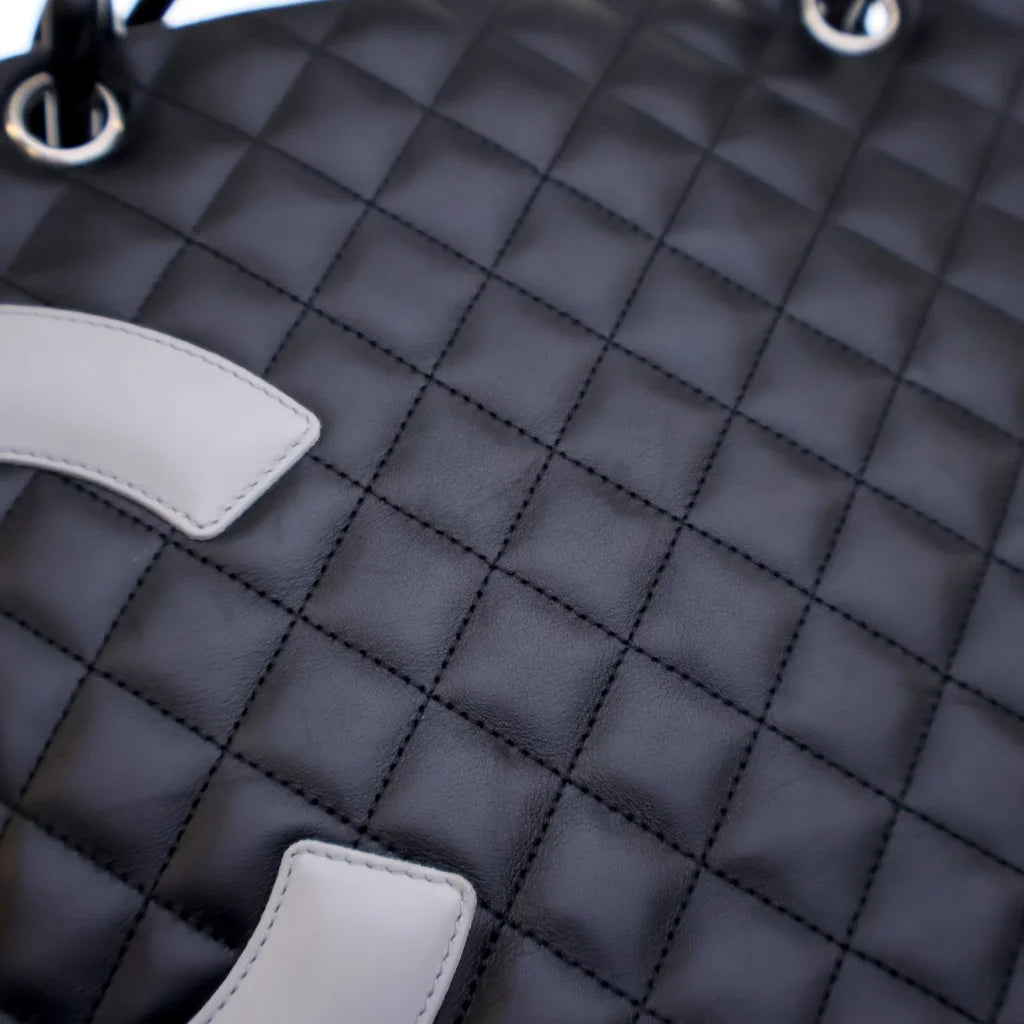 Chanel Cambon Tote Black Calfskin