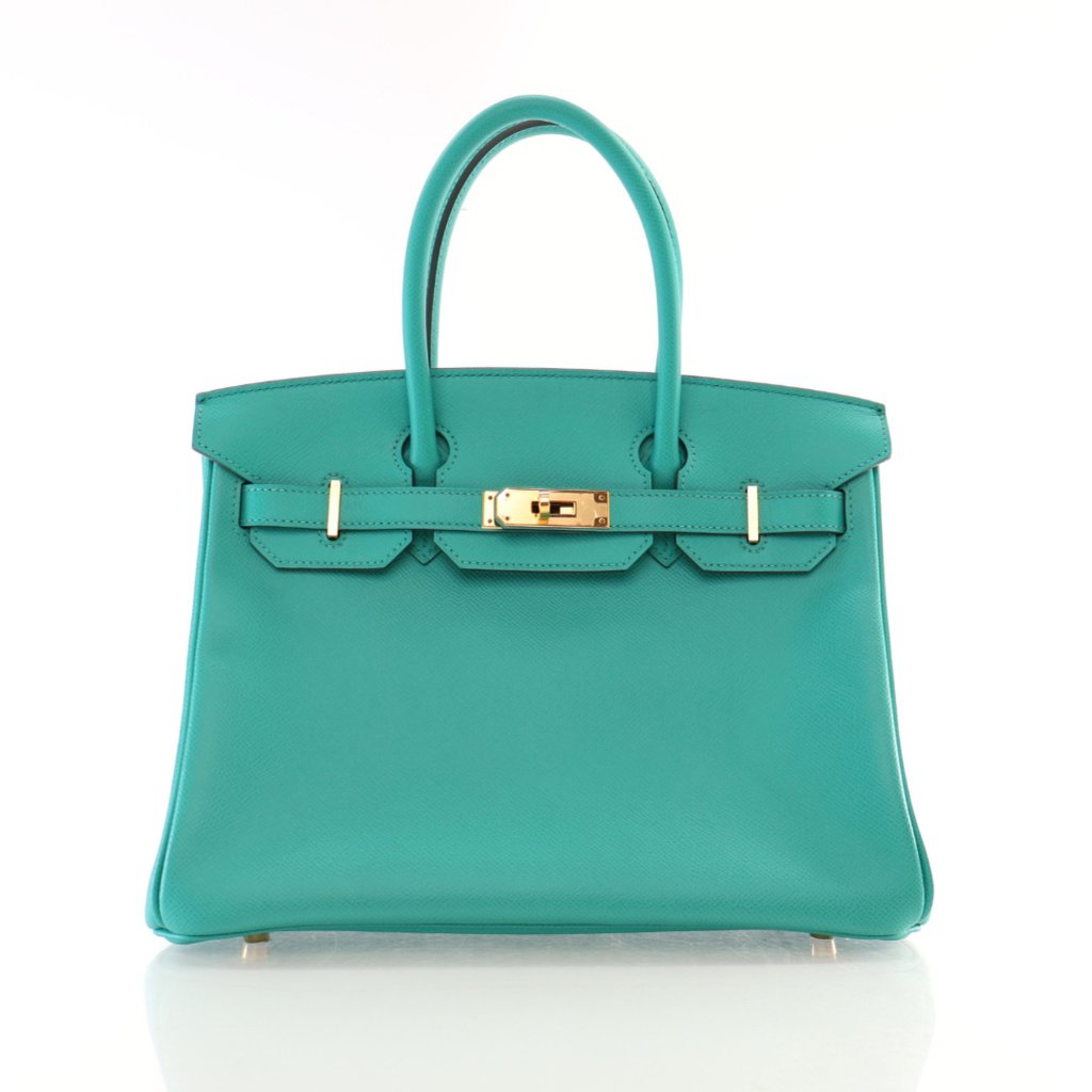 Hermes Vert Verone Epsom Birkin 30