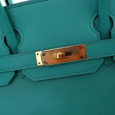 Hermes Vert Verone Epsom Birkin 30