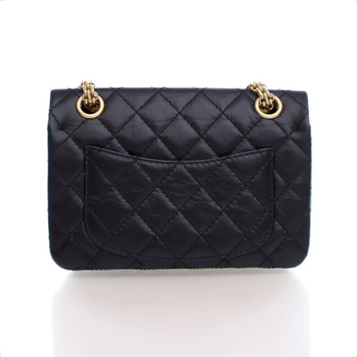 Chanel Mini Reissue 224 Black Calfskin