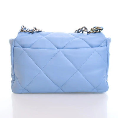 Chanel 19 Large Blue Lambskin