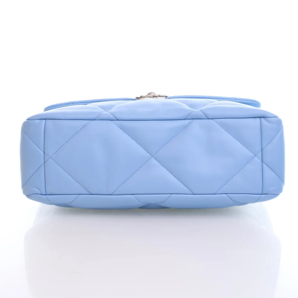 Chanel 19 Large Blue Lambskin