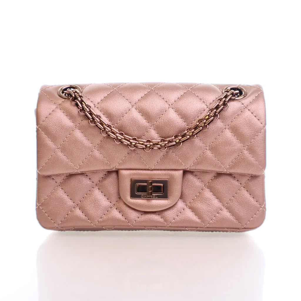 Chanel Reissue 224 Pink Calfskin