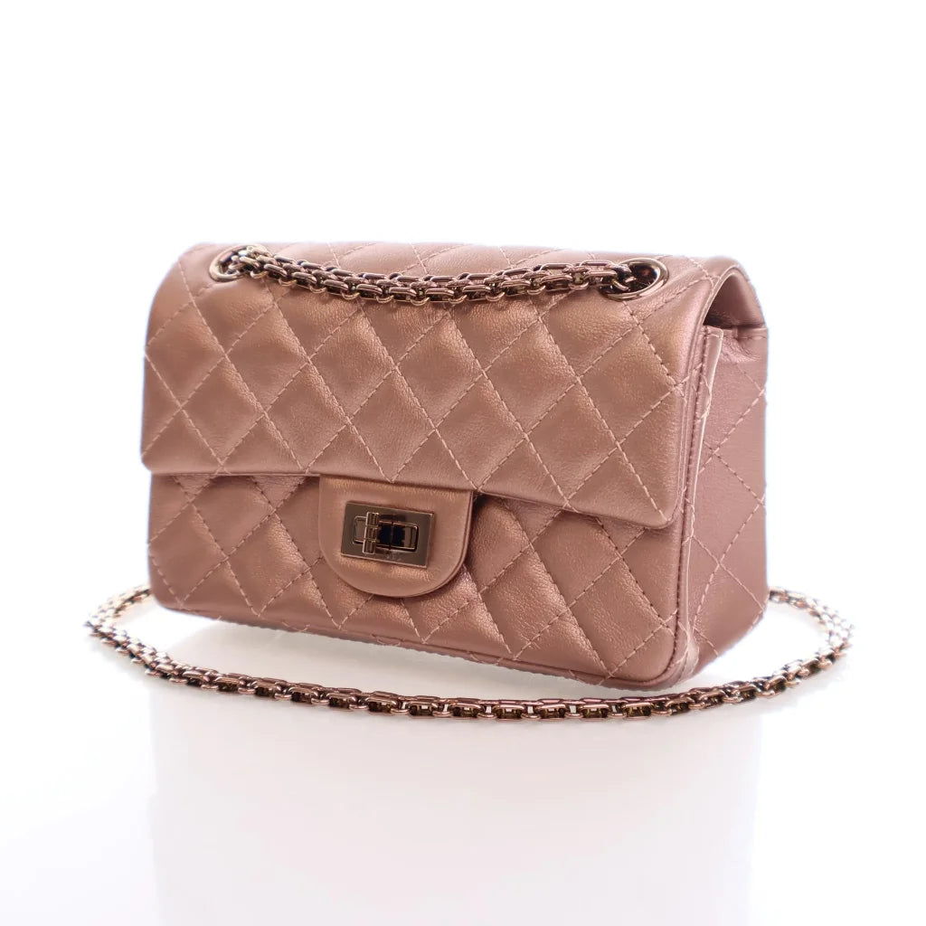 Chanel Reissue 224 Pink Calfskin