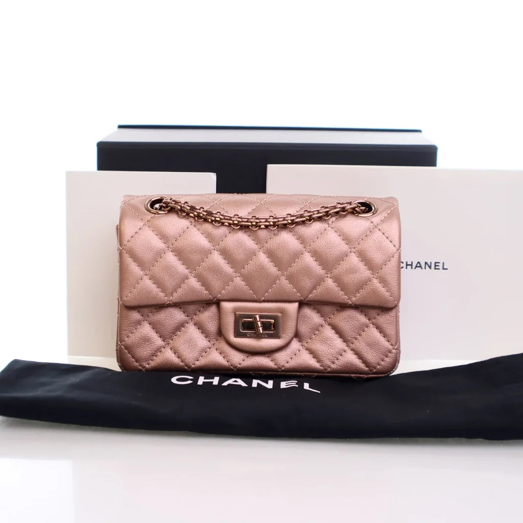 Chanel Reissue 224 Pink Calfskin