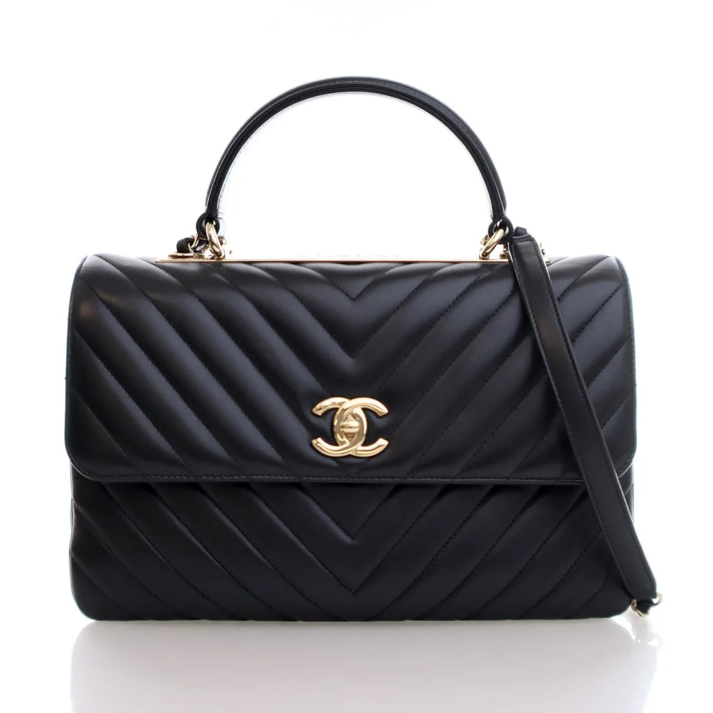 Chanel Trendy CC Black Lambskin