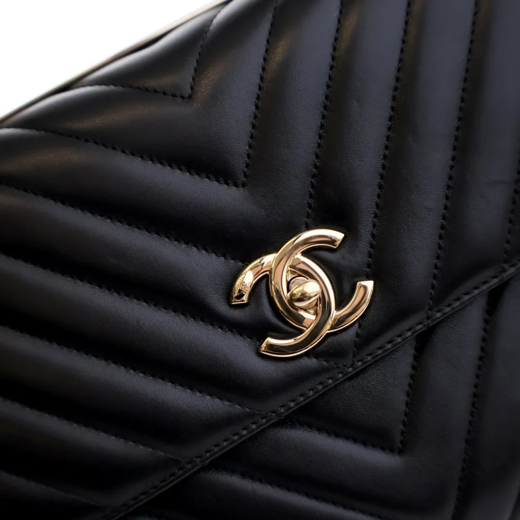 Chanel Trendy CC Black Lambskin