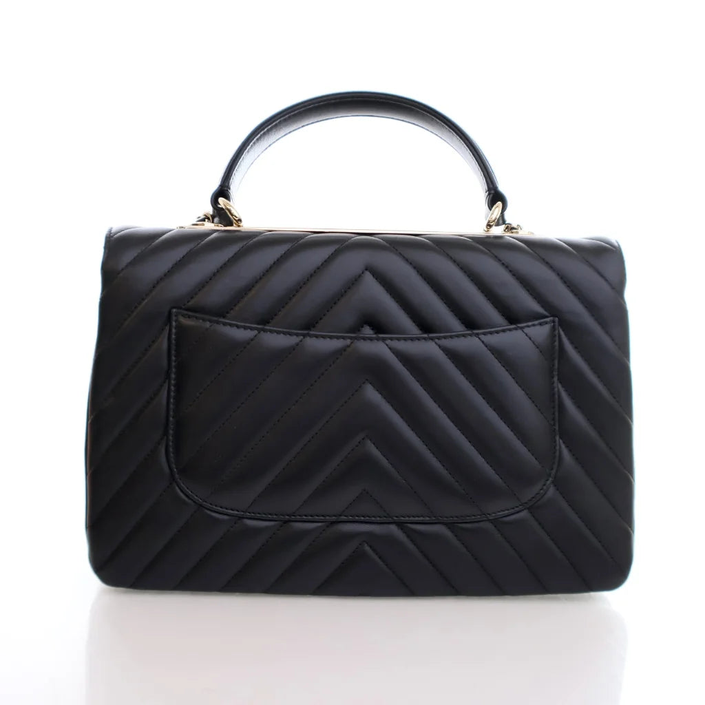 Chanel Trendy CC Black Lambskin