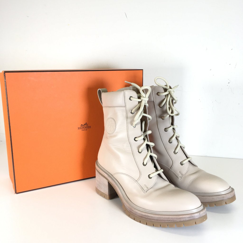 Hermes Bridge Ankle Boots