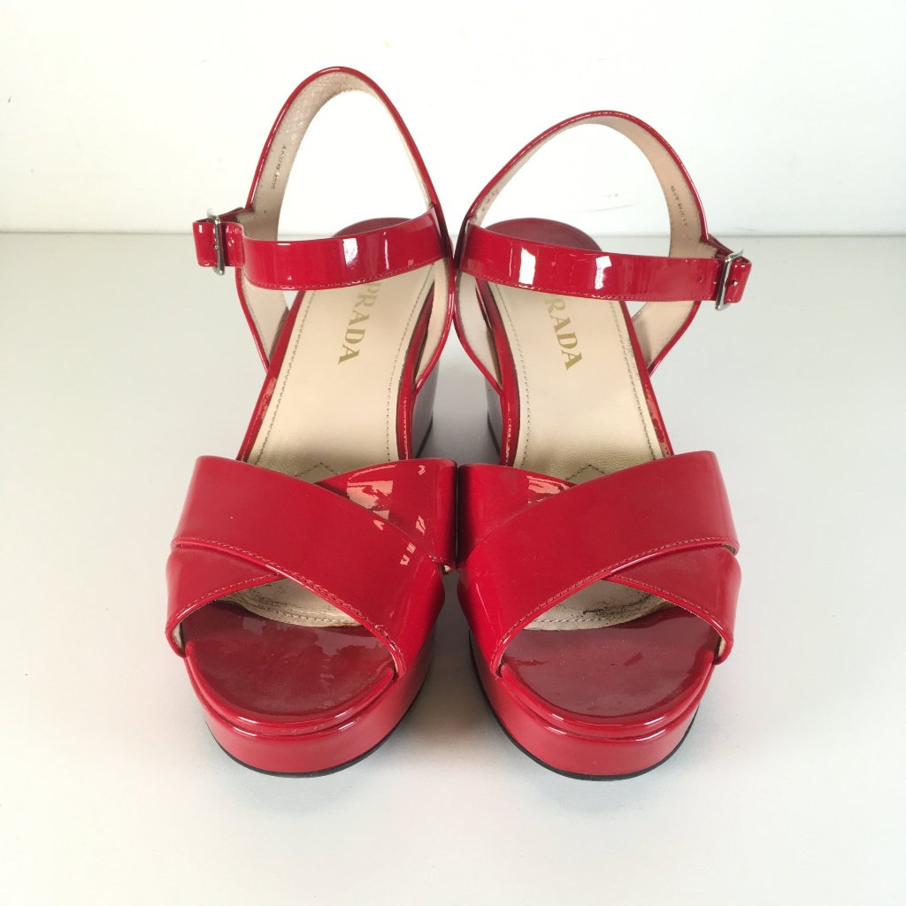 Prada Wedge Sandals