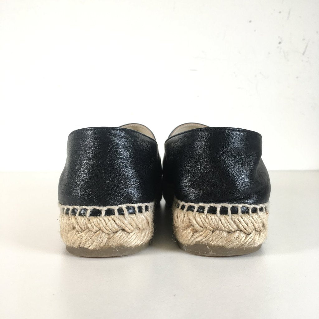 Chanel Leather Espadrilles