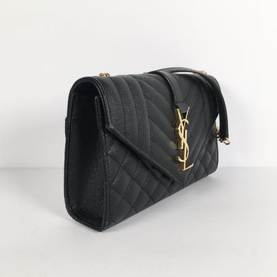 Saint Laurent (YSL) Small Envelope Matelasse Bag