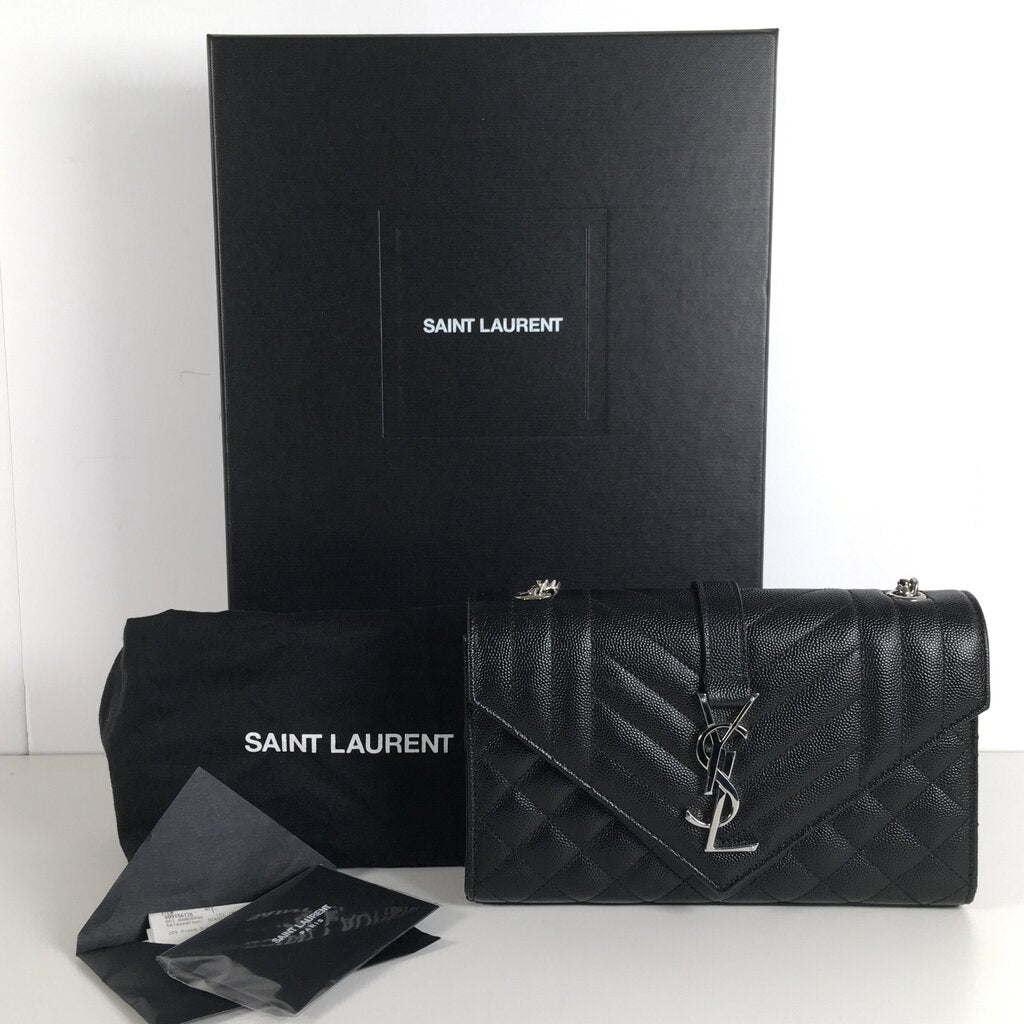 Saint Laurent (YSL) Small Envelope Matelasse Bag