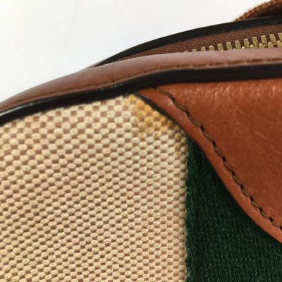 Gucci Vintage Web Canvas Camera Bag