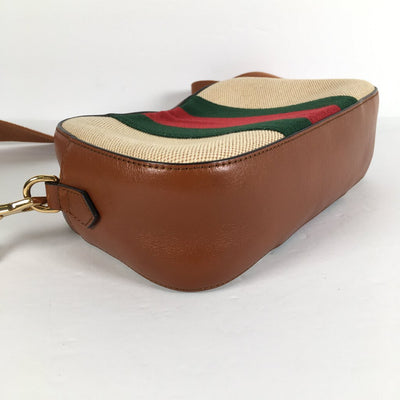 Gucci Vintage Web Canvas Camera Bag