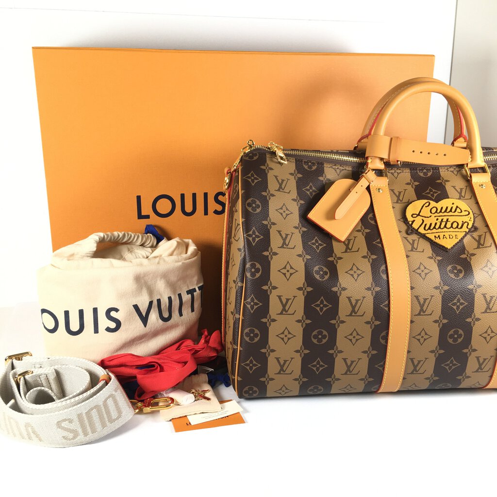 Louis Vuitton Nigo Keepall 50