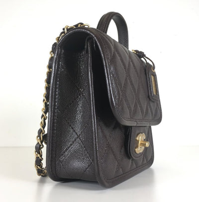 Chanel Seasonal Top Handle Flap