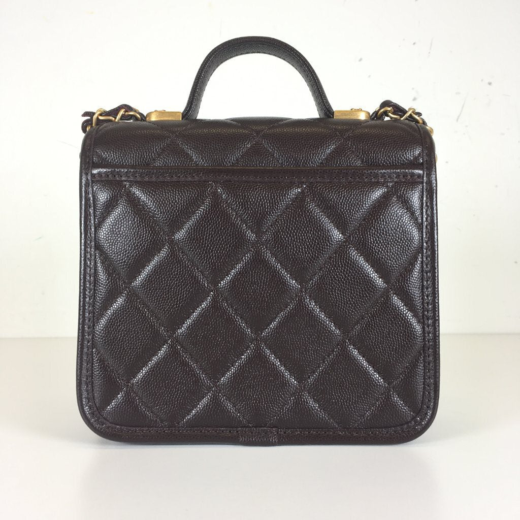 Chanel Seasonal Top Handle Flap