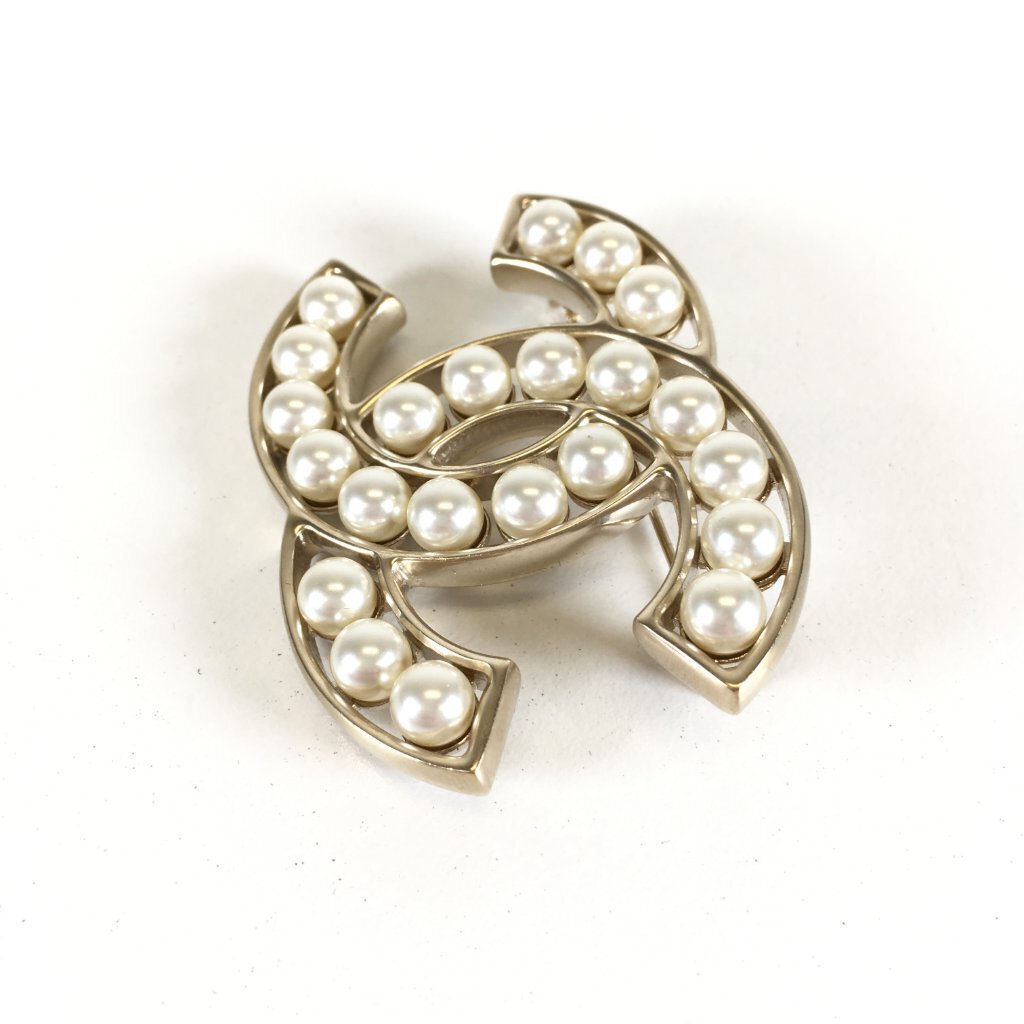 Chanel Pearl Brooch