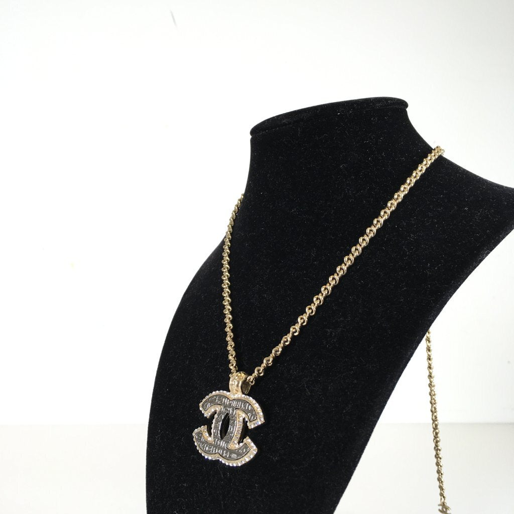 Chanel CC Crystals Necklace