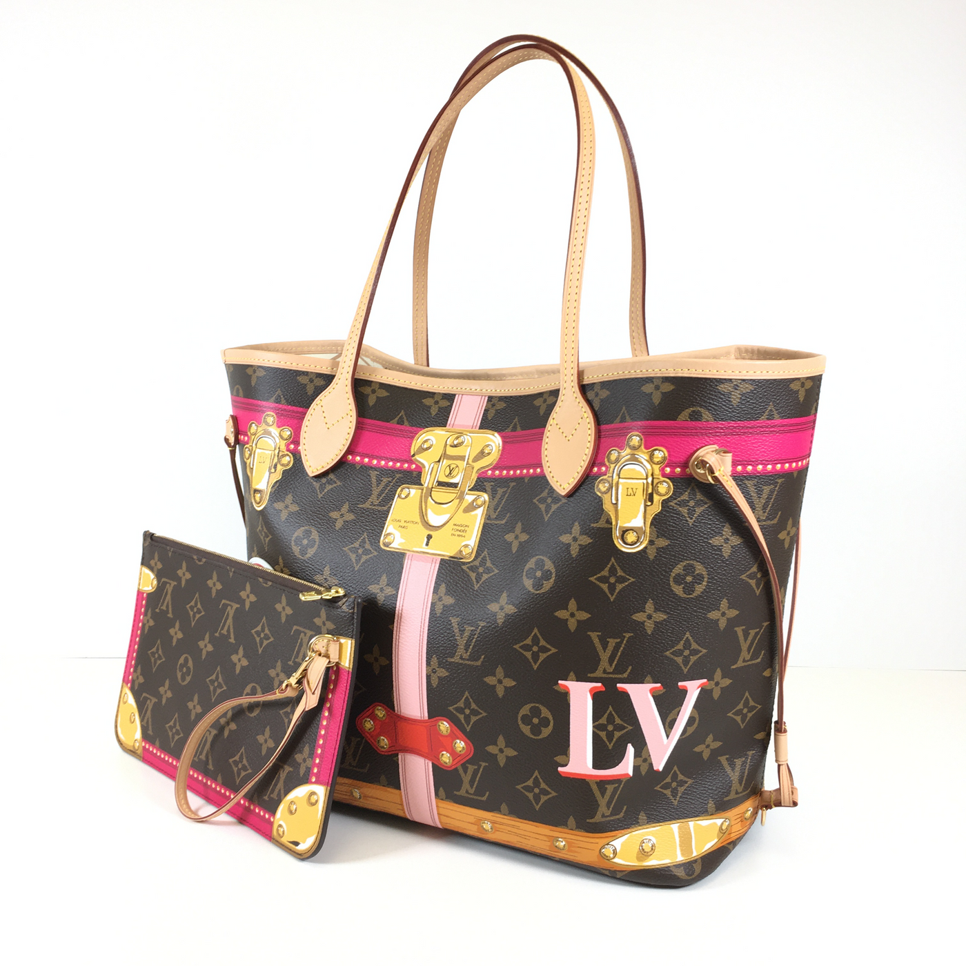 secondhand Louis Vuitton Trunks Neverfull