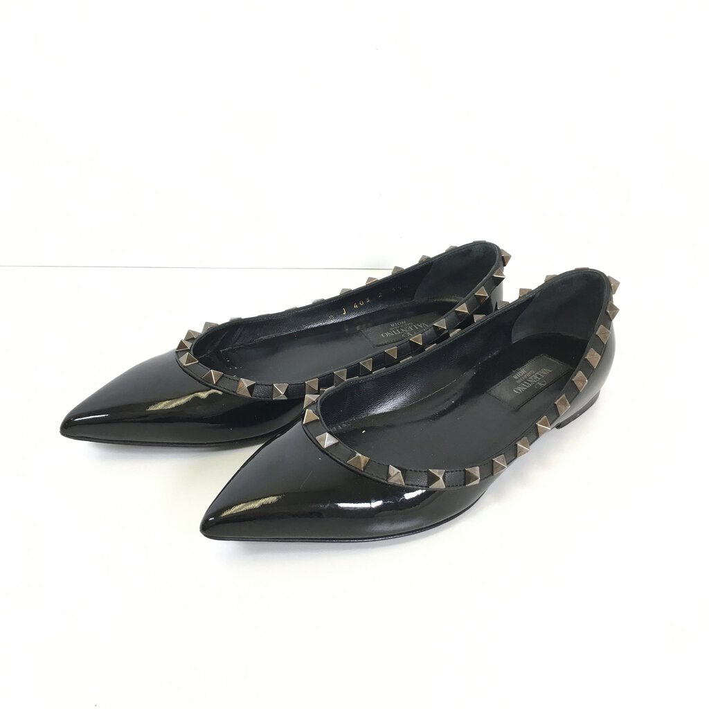 buy authentic secondhand Valentino Rockstud Flats toronto canada