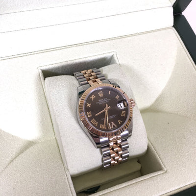 Rolex Datejust 31mm Chocolate Watch