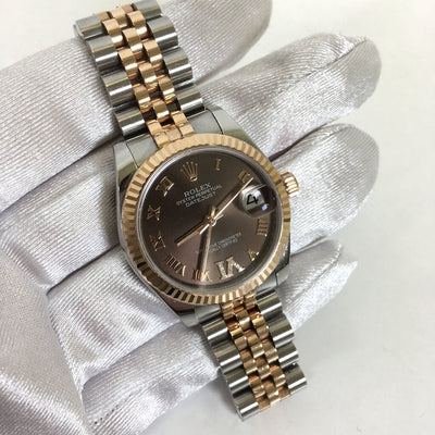 Rolex Datejust 31mm Chocolate Watch