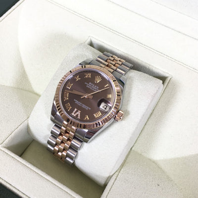 Rolex Datejust 31mm Chocolate Watch