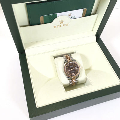 Rolex Datejust 31mm Chocolate Watch