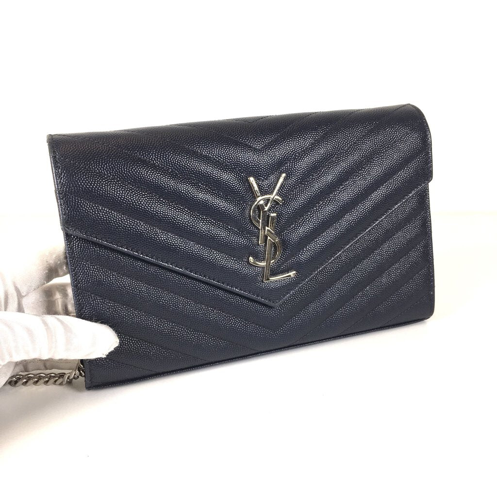 authentic used Saint Laurent Wallet on Chain