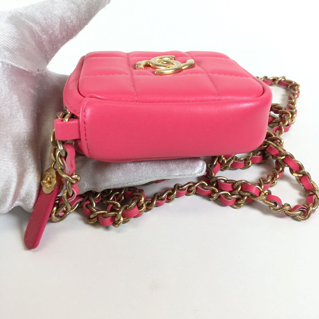 Chanel Mini Diamond Pouch Bag