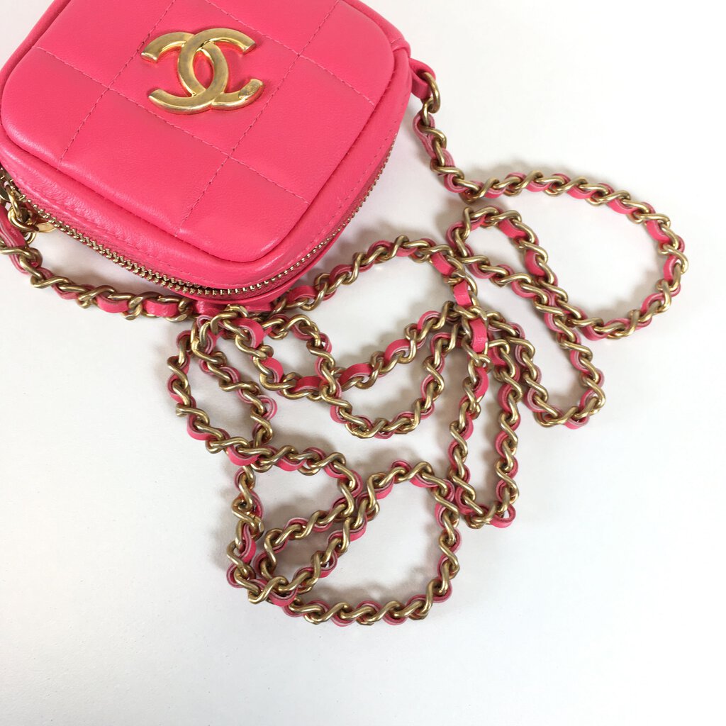 Chanel Mini Diamond Pouch Bag