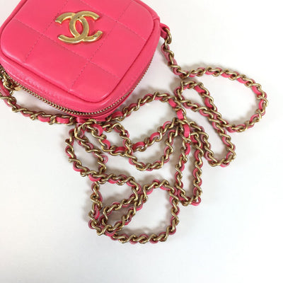 Chanel Mini Diamond Pouch Bag