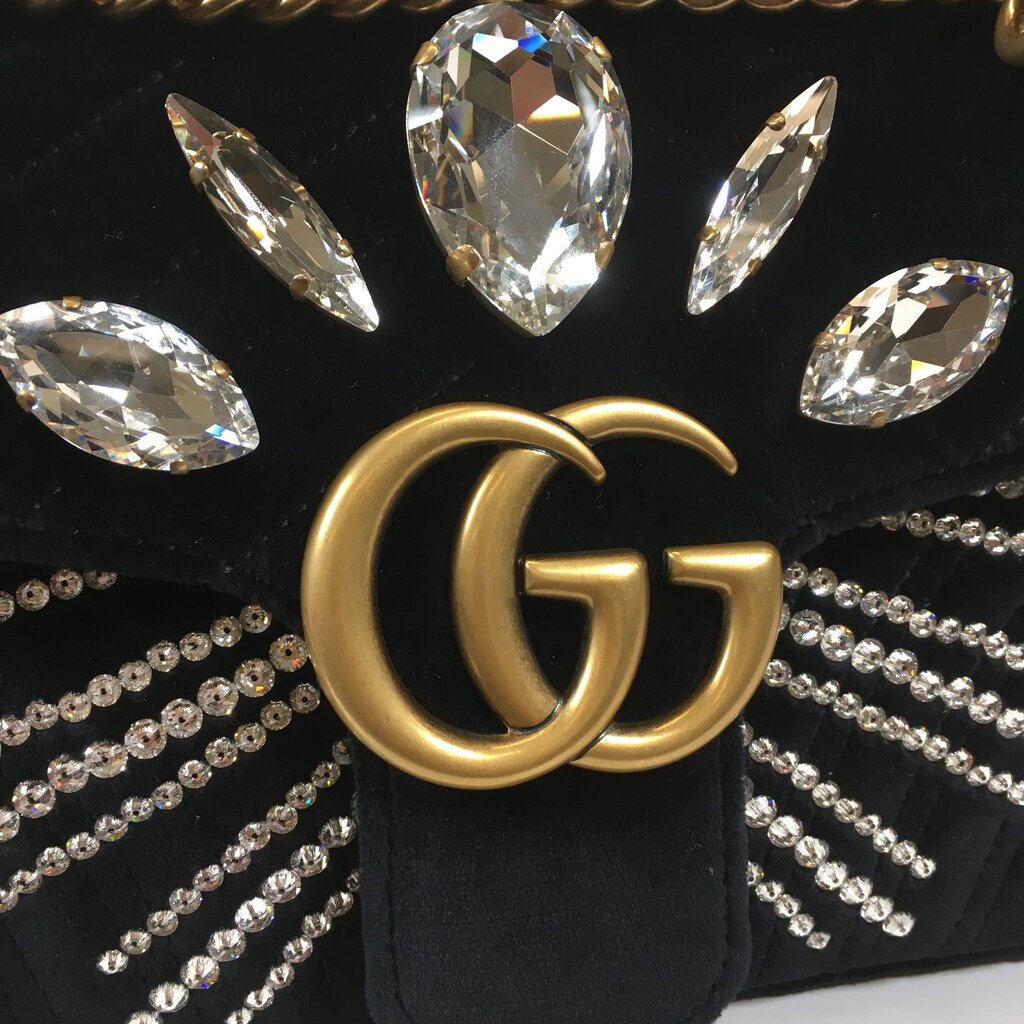 Gucci GG Marmont Embellished Bag