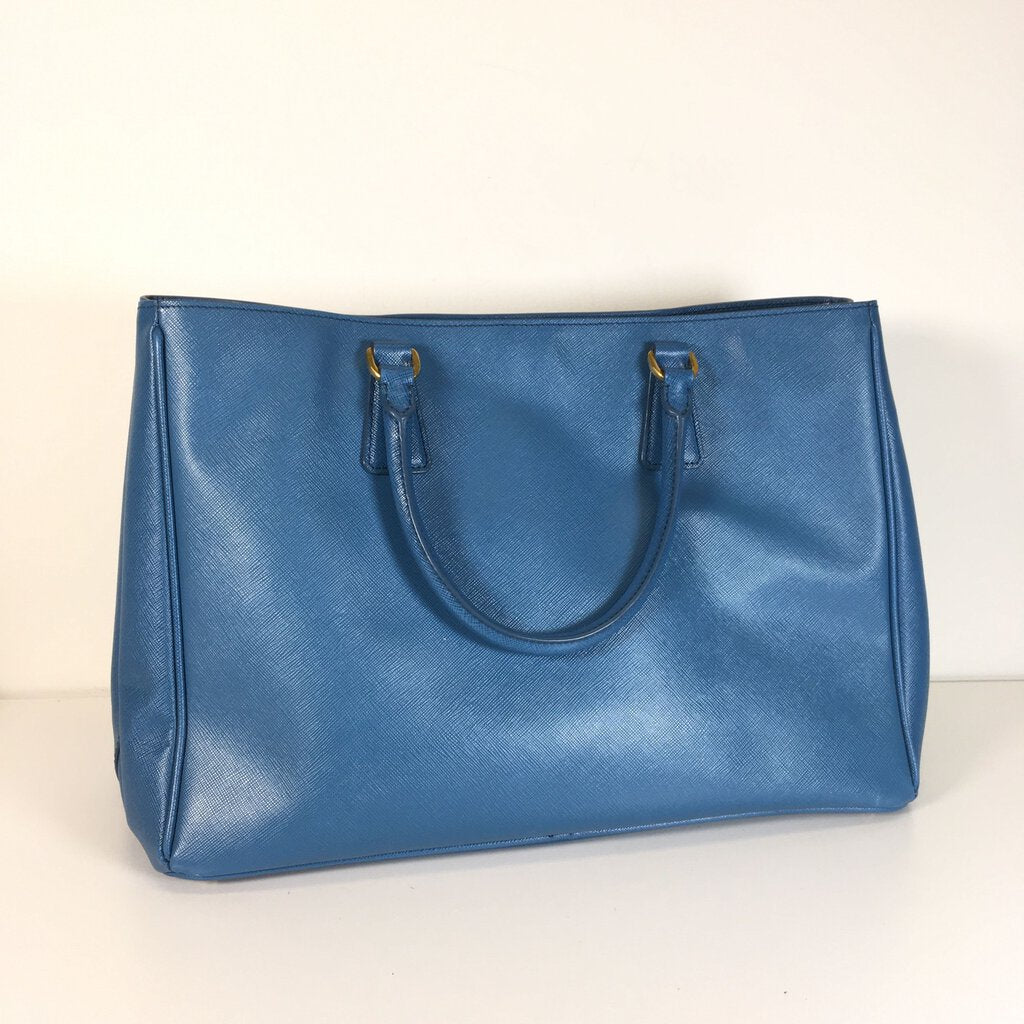 Prada Blue Saffiano