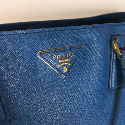 Prada Blue Saffiano