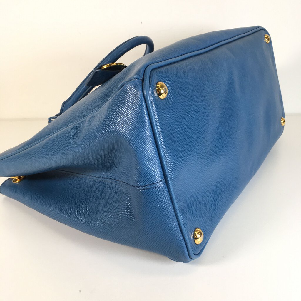 Prada Blue Saffiano