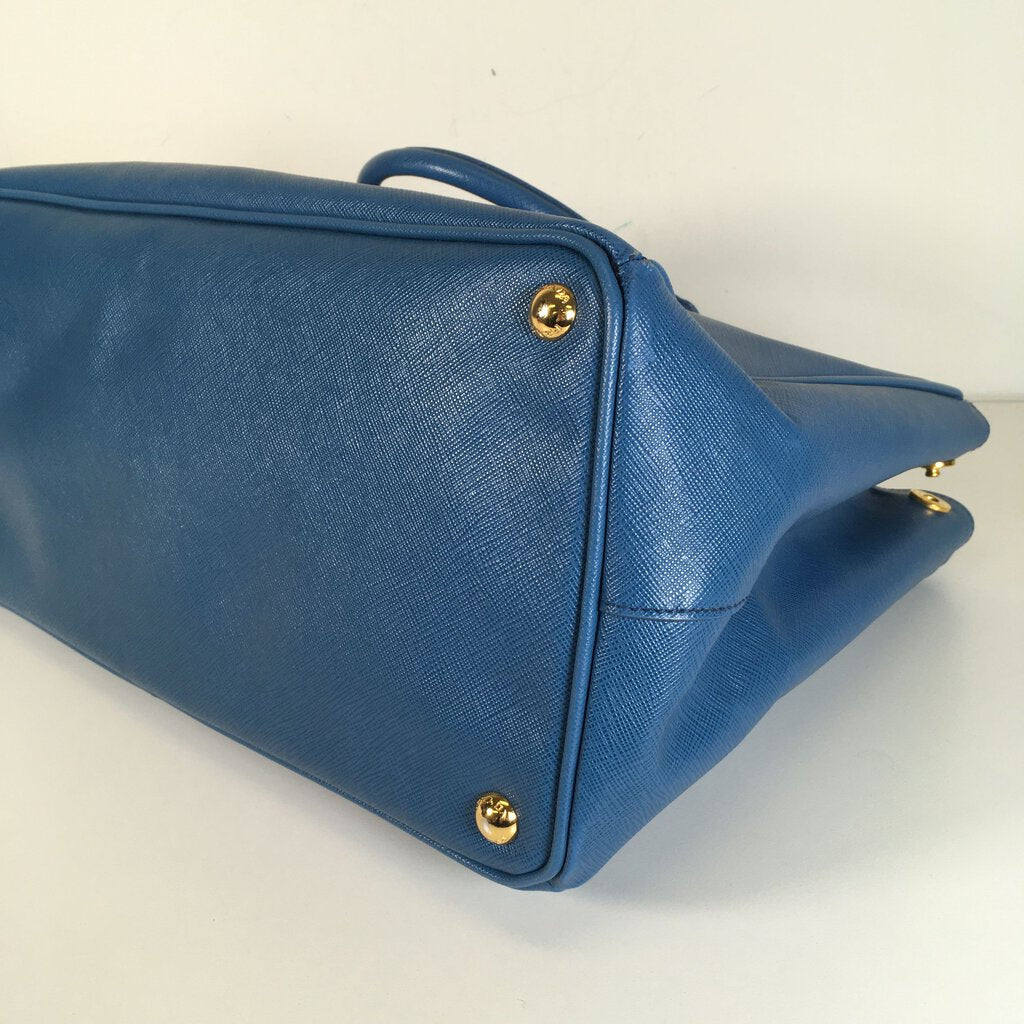 Prada Blue Saffiano