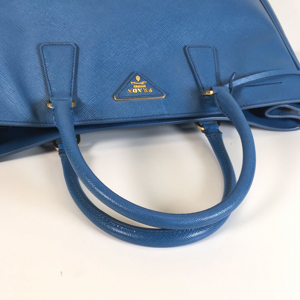 Prada Blue Saffiano