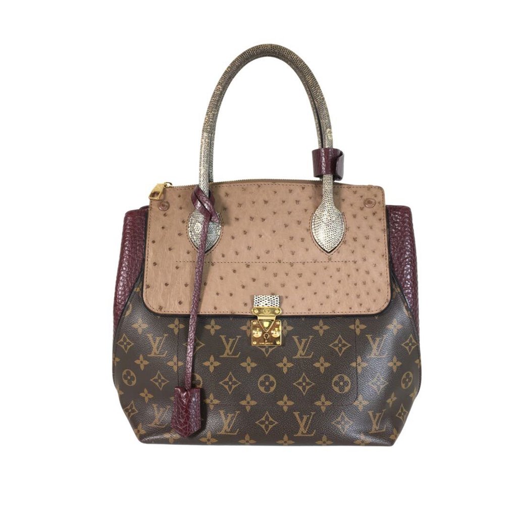 Louis Vuitton Majesteux Python Mm Bordeaux