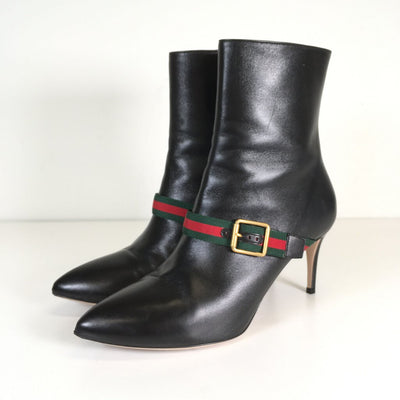 Gucci Nappa Sylvie Boots