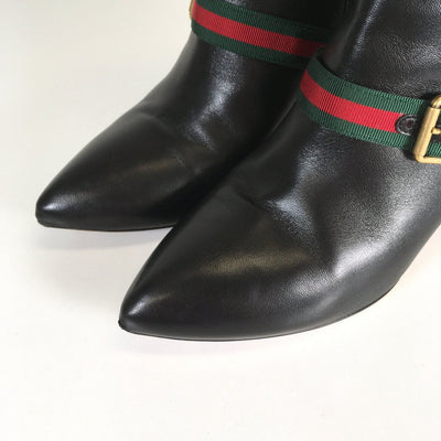 Gucci Nappa Sylvie Boots