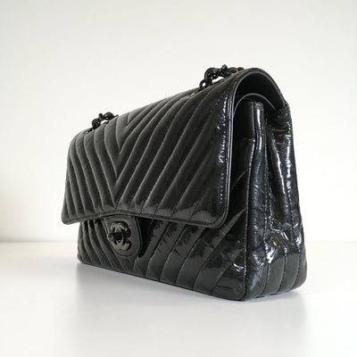 Chanel Chevron ML Flap