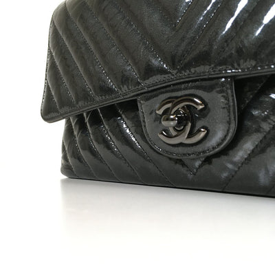 Chanel Chevron ML Flap