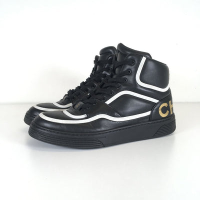 Chanel High Top Sneakers